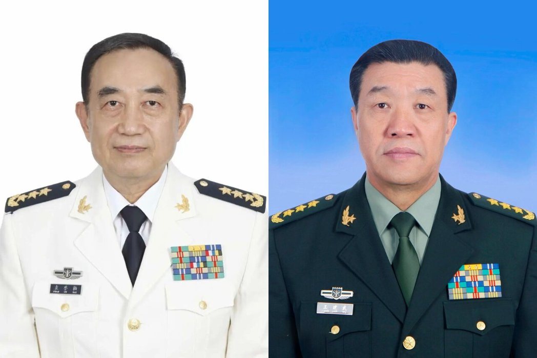 解放军上将袁誉柏(左)、王建武(右)缺席此次人大常委会议,显示中共最高领导人对解... 解放军上将袁誉柏(左)、王建武(右)缺席此次人大常委会议,显示中共最高领导人对解...