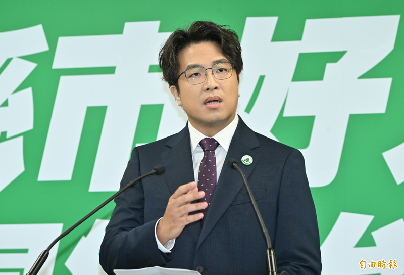 民進黨台北市長參選人沈伯洋。（資料照）
