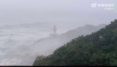 白海豚逼近 陆网友惊呼：这次是真的台风！