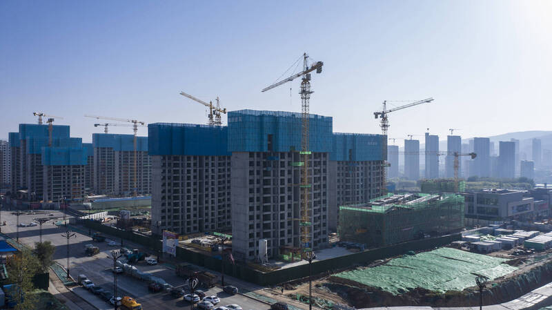 中國為刺激房市，修訂住房公積金管理條例。（彭博）